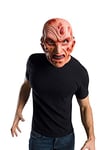 RUBIES - Accessoire pour Déguisement Adulte HORROR Officiel - Masque Freddy Krueger en PVC - Taille Unique - Pour Costume Halloween, Déguisement Adulte