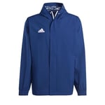 adidas Men's Entrada 22 All-Weather Jacket, Team Navy Blue 2, L