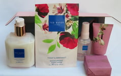 Ted Baker Bundle in Pink Box ❤️ Hand Wash. Body Spray. Lotion. Mask. Soap ❤️ NEW