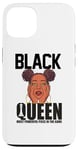 Coque pour iPhone 13 Black Queen Pièce la plus puissante du jeu pour femmes et filles