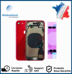 Chassis Arrière Pour Iphone 8 Plus Rouge Nu