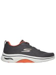 Skechers Go Walk Arch Fit 2.0 Lace Up Trainers - Grey, Grey, Size 10, Men