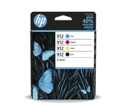 Genuine HP912 Multipack (6ZC74AE) Ink Cartridges for OfficeJet 8012 8014 8015