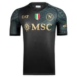 SSC NAPOLI Season 23/24 Jersey T-Shirt, Black, 4XL