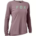 FOX Flexair Pro Langermet Trøye til Kvinner Plum - Størrelse X-Small