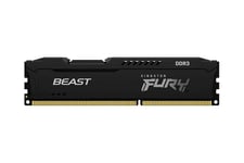 Kingston FURY Beast - 16GB:2x8GB - DDR3 RAM - 1600MHz - DIMM 240-pin - Ikke-ECC - CL10