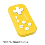 Jaune Contrôleur Sans Fil Compatible Bluetooth Pour Nintendo Switch, Avec Double Vibration De Choc, Pour Les Manettes De Jeu