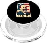 Président James Abraham Garfield PopSockets PopGrip pour MagSafe