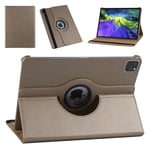 HOUSSE ETUI COQUE SUPPORT ROTATIF 360 POUR IPAD PRO 11 2020 OR GOLD