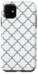 Coque pour iPhone 11 Design marocain simple quadrilobe avec des lignes épurées