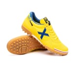 Munich Unisex Gresca Genius 607 Futsal Shoes, Lemon Tree, 6.5 UK