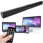 BT Speaker Stereo TV Wireless Card Music Desktop Long Soundbar BS‑28B