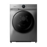 Midea 10.0KG Steam Wash Front Load Titanium Washing Machine With Wi-Fi - Front Load Washing Machines - MF200W100WB/T