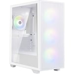 Boîtier PC - BITFENIX - Flow (Blanc) - Moyen tour - Format ATX - Sans alimentation - Neuf