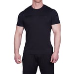 MM Sports Gym T-shirt - Trenings t-skjorte herre, svart - XL