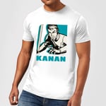 T-Shirt Homme Kanan Star Wars Rebels - Blanc - M - Blanc