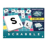 Mattel Games Scrabble, Version: Polish, HXM53