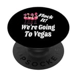 Flock It We're Going To Vegas Girlfriend Getaway Matching PopSockets PopGrip Adhésif