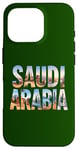 Coque pour iPhone 16 Pro Tenue de voyage de vacances en Arabie Saoudite