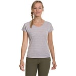 Berghaus UK Women Explorer Optic Short Sleeve Crew Tech Tee Shirt - Harbour Mist/Cayenne, Size 10