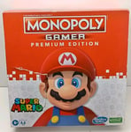 NEW Super Mario Monopoly Gamer Premium Edition Board Game 2022 Damaged Box