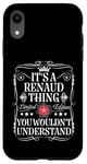 Coque pour iPhone XR Le nom Renaud est un nom de Renaud que vous ne comprendriez pas