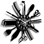 Instant Karma Clocks | Horloge Murale | Salon de Coiffure | Barber Shop | Salon de beauté | Coiffures | Salon de Coiffure | Homme Femme