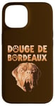 Coque pour iPhone 15 Dogue De Bordeaux - Chien Mastiff Français Propriétaire Rétro