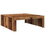 Vidaxl - Table basse vieux bois 100x100x35 cm bois d'ingénierie Old wood