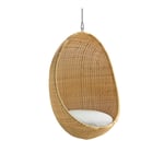 Sika Design - Hanging Egg Chair - Natur - Fåtöljer utomhus - Nanna & Jørgen Ditzel - Naturmaterial/Metall