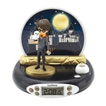 Lexibook RP500HP Warner, Harry Potter Projector Alarm Clock, Built-in Night Light, time Projection onto The Ceiling, Sound Effects, Battery-Powered, Children, boy, Black
