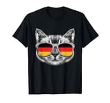 German Flag T Shirt Cat Heritage Pride Germany Oktoberfest T-Shirt