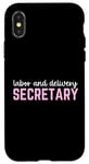 iPhone X/XS Thank You Labor and Delivery Secretary Funny Job Secretary Case