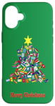 iPhone 16 Plus International Flags Nations Love World Peace Christmas Tree Case