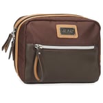 El Potro Chic Trousse de toilette adaptable Marron 20,5x17x8 cms Polyester