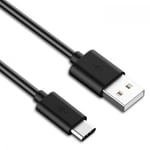 Samsung EP-DG970BBE USB- ja USB-C-kaapeli, 1 m, musta, irtotavarana toimitettuna