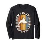 Marlin Whisperer Vintage Classic Retro Animal Love Long Sleeve T-Shirt