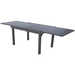 Table de jardin extensible Piazza Graphite - Graphite - Hespéride