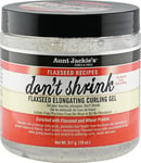 3 X Aunt Jackie's Flaxseed Recipes Don’t Shrink Elongating Curling Gel 18 oz