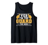 Retro Profession I'm The Guard Tank Top