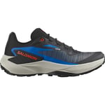 Salomon Genesis Men Black/French Blue/Cherry Tomat UK 12/EU 47 1/3 - Fri frakt