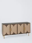 John Lewis Aruba Micro Sideboard, Dark Stain