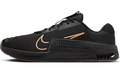 NIKE Homme Metcon 9 Mens Workout SH Sneaker, Black Sesame Gum Light Brown A, 45.5 EU