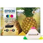 Multipack 4 cartouches Epson 604 pour imprimante WF 2935DWF 2935 DWF WF2935 DWF