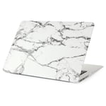 Macbook Pro 13.3 Inch Marble Deksel - Grå/Hvit