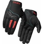 Gants Longs Été Gnar Noir/Rouge Spark Taille S avec Protection D30 Giro