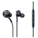 AKG Hörlurar med mikrofon, In-Ear till Samsung, Svart (EO-IG955), Bulk Svart