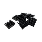 Qnap HS-M2SSD-01 Heatsink for M.2 SSD Module 14x14MM Black self Adhesive 8 pcs