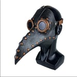 Halloween pest lång näbb doktor bal mask cosplay rekvisita present steampunk pest doktor näbb mask lång näsa V