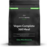 Vegan Protein Powder Plant Based 360 Meal Chocolate Mint Brownie 500g DATE 06/23